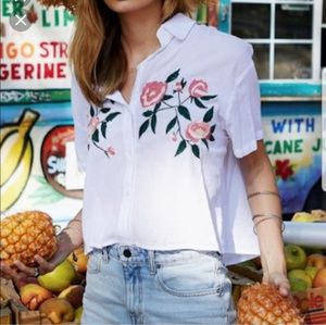 Rails embroidered Gretta Top